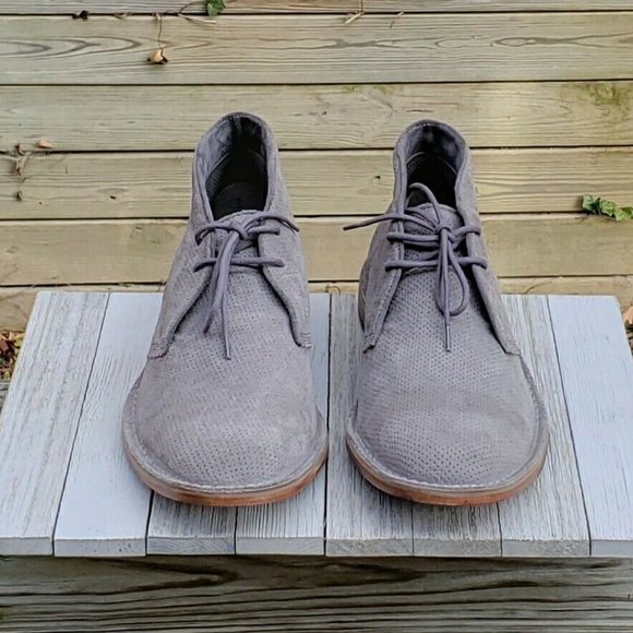 Cole Haan Grand OS Chukka Ankle Boots Perforated G main image 5